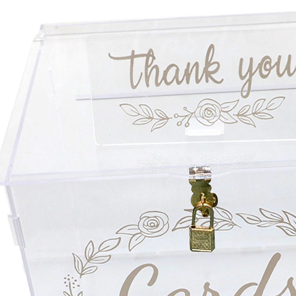 Wedding Cards Box Size 25.5x21.5x25cm/10.04x8.46x9.84inch Large Decorations for Fall Party Graduation Thanksgiving Halloween
