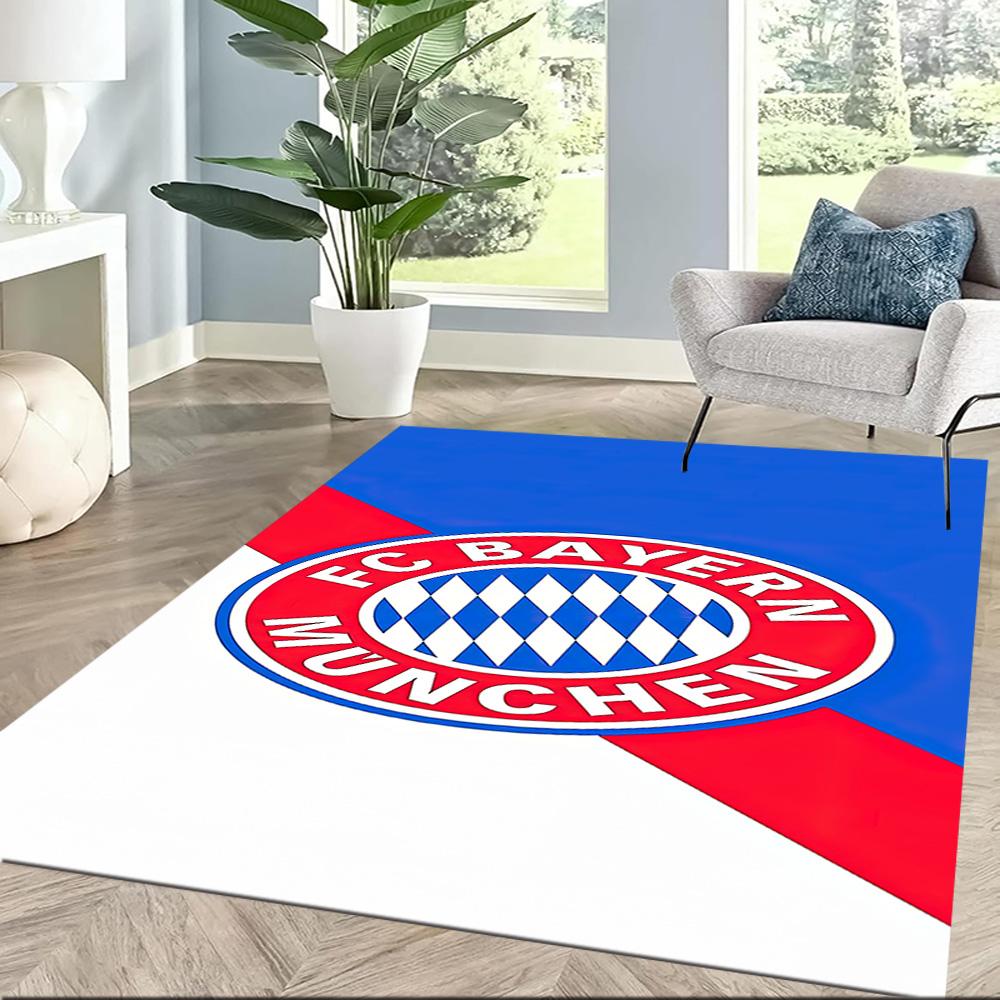 Bayern Munich Crest 5 Square Rugs Are a Great Choice for Living Rooms, Bedrooms, Home Décor, and As Gifts