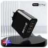 Chargeur Rapide Double Port GaN PD65W pour l'UE - Compatible avec Ordinateurs & Tablettes
