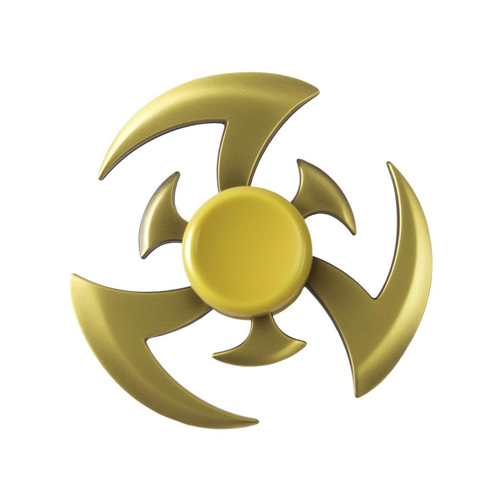 Ancient Bronze Zinc Alloy Cross Fingertip Spinner - EDC Decompression Toy  