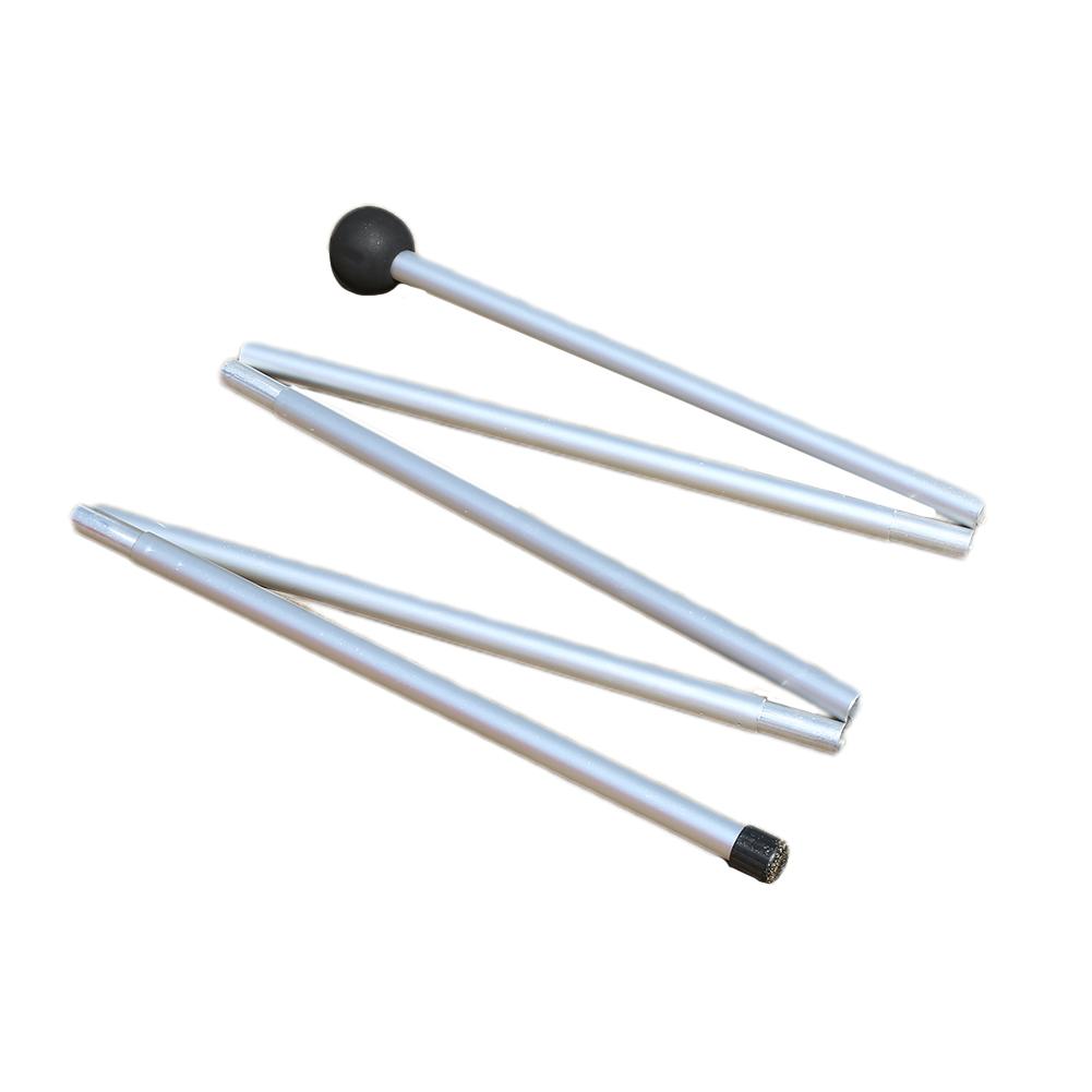 Toldo de Lona para Refugio con Poste de Aluminio Soportes para Toldos Silicona