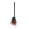 Halloween Witch Broomsticks Removable Mesh Broom Home Decoration Festival Accessory Plastic Holiday Party Essential