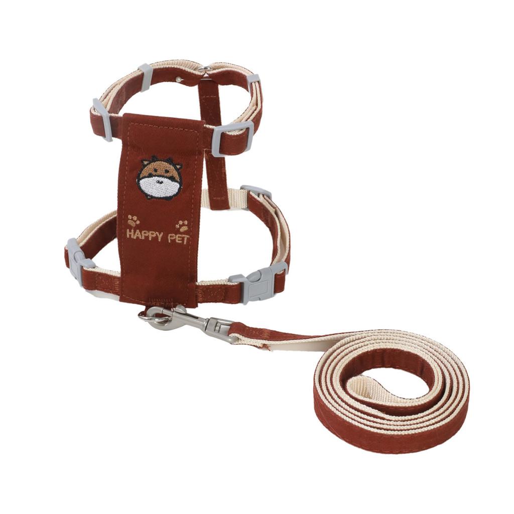 Pet Dog Harness With Nylon And Alloy Buckle For Small Medium Dogs Pet Training And Walking