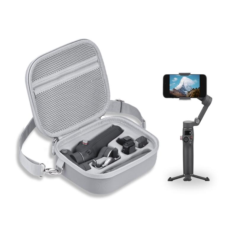 Protective Carrying Case for Mobile 7/7P Handheld Stabilizers with Soft Lining and Mesh Pocket for Accessories