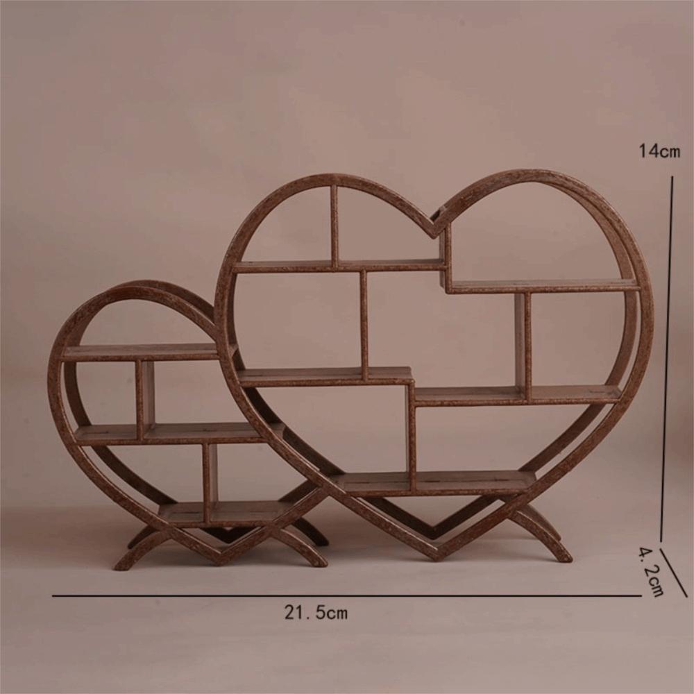 Mini Dollhouse Shelf DIY Accessory Mini Furniture Toy Dollhouse Storage Rack  Toy Scene Setup коричневый