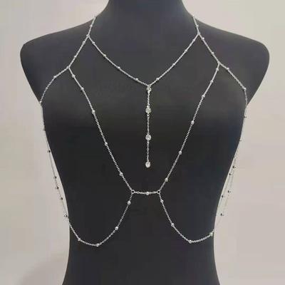 Sexy Lingerie Accessories Sexy Breast Chain Bikini Bikini Three-dimensional Back Chain Backless Accessories
