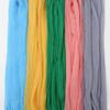 Long Sunscreen Shawl Solid Color Shawl Silk New Chiffon Scarf  Summer