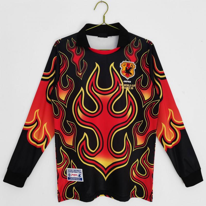 Klasisks Retro Japānas Nacionālās Komandas Futbola
