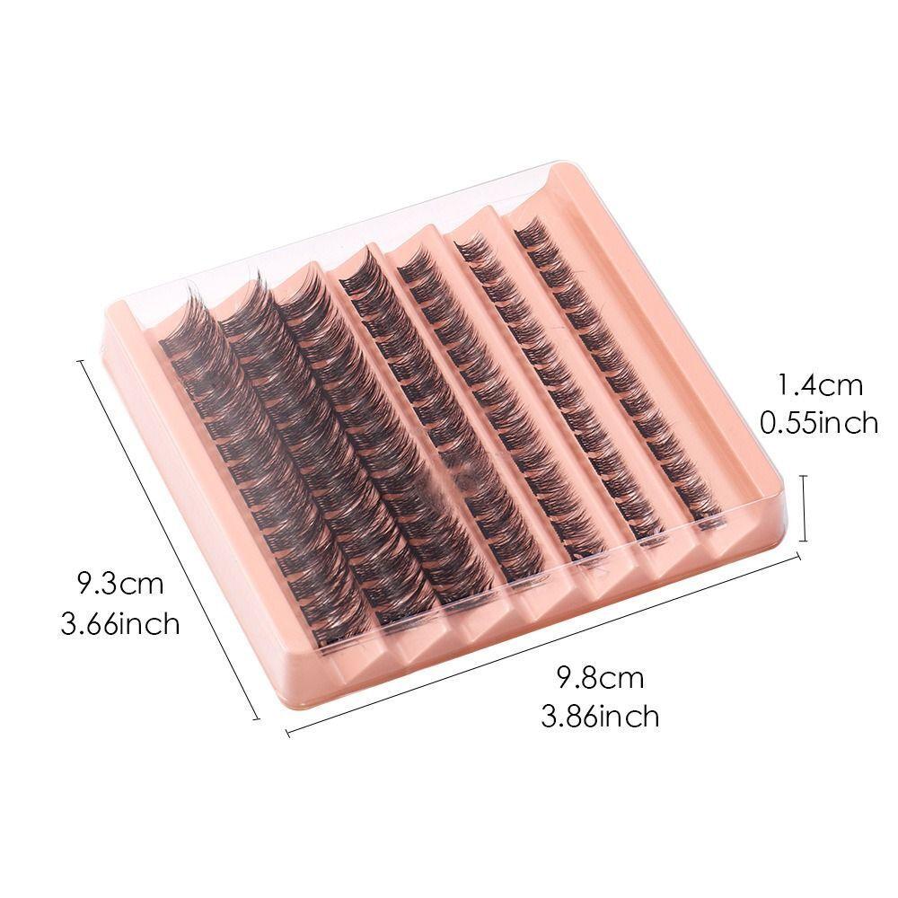 Mixed Individual Cluster Eyelashes for 98 Cluster/Box Lashes Extension