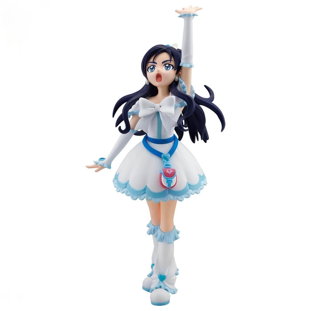 Pretty Cure Futari Wa Precure Cure Black and Cure White Figure 2 Piece Set Glitter and Glamours 25cm Japanese Anime Official
