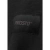 Prosto Jacquard Label T-shirt, Mens black T-shirt