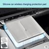 For 2026 Zeekr 7X Silicone Wireless Charging Pads, Central Control Mobile Phone Anti Slip Pads, Accessories and Decorations