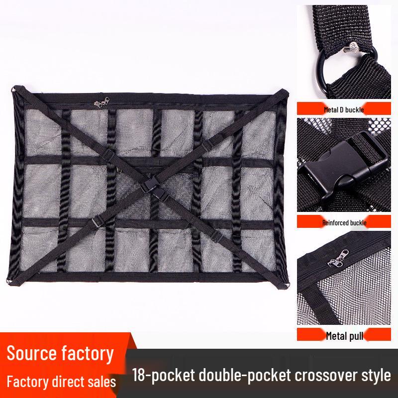 Car Roof Luggage Organizer Net Pocket Hanging Storage Bag