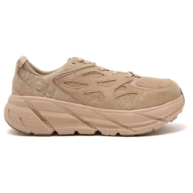 HOKA One One Clifton L Wildleder Shifting Sand Dune Unisex 1122571-SSDD