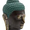 Buddha Head Large Antique Brass