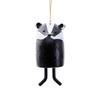 Ceramic Wind Hanging Ornament Animal Shaped Bell for Indoor Outdoor Garden Home Decor Porch Patio
