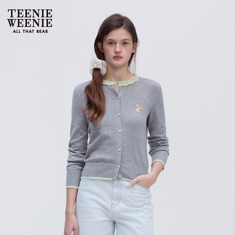 Teenie Weenie Bear Cartoon Knitted Cardigan M