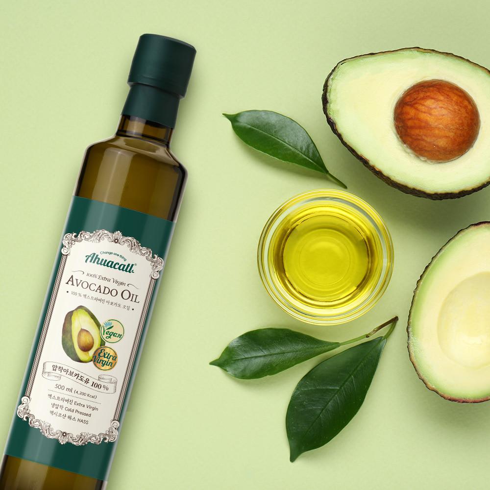 Botu Ahucatl Extra Virgin Avocado Oil 500ml Large Size 2 Bottles