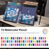 24/36/48/72/120 Professional Colored Watercolor Pencils Set for Adults & Teens - Premium Art Supplies with Vibrant Colors, Pencils