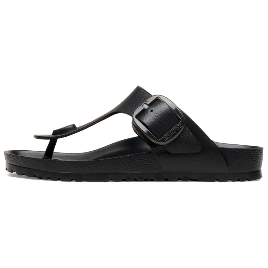 Birkenstock Gizeh Big Buckle Flip Flops Women s Black 1031370 36