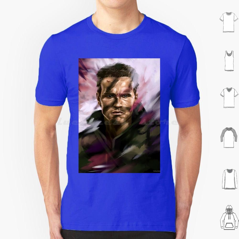 Commando T Shirt 6xl Cotton Cool Tee Commando American Action Film Movie Arnold Schwarzenegger Arnold Schwarzenegger Hero Power