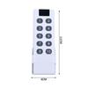 433Mhz Wireless Learning Code Digital Remote Control Transmitter For Long Distance Wireless Remote Control With 4/6/8/10 Key