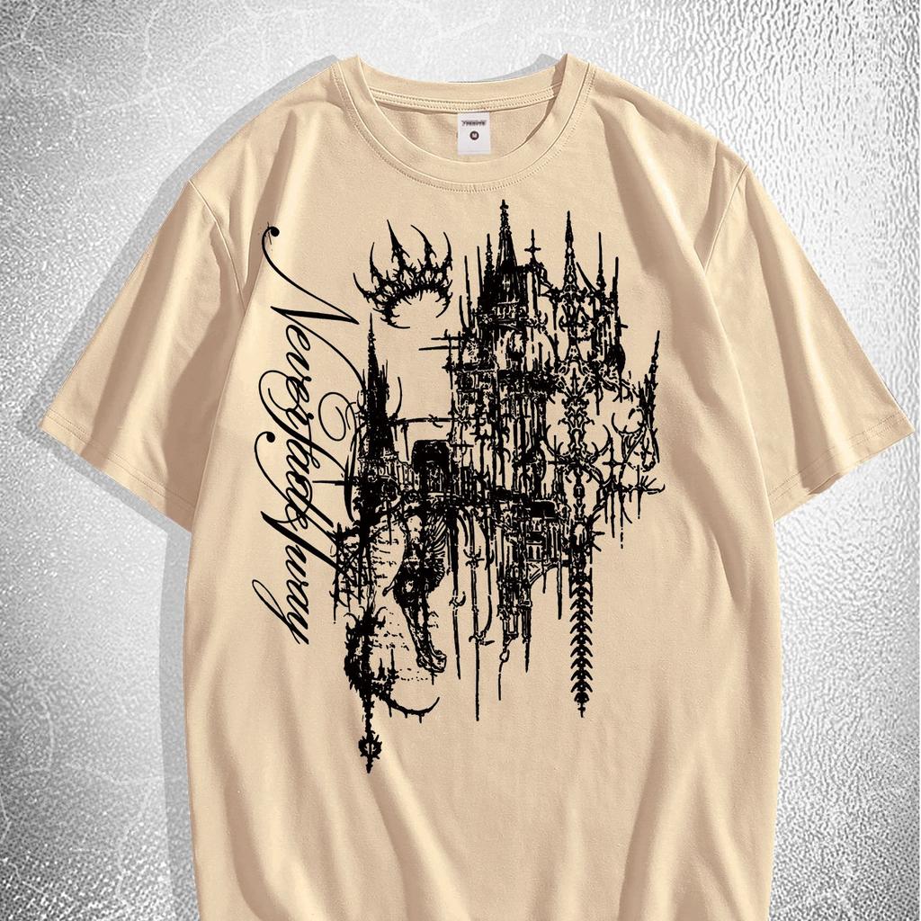 Dark Thorn Print Design Men'S Summer Hot Short-Sleeved T-Shirt