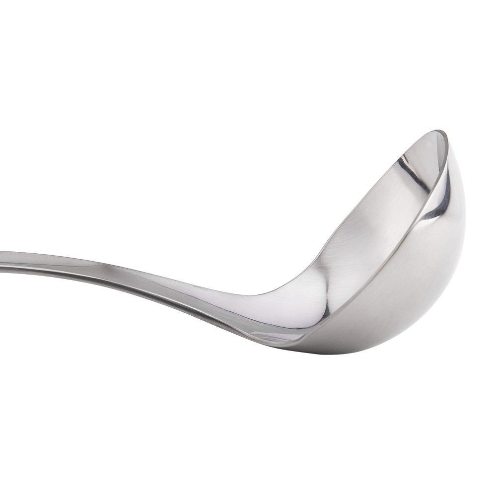 Sori Kitchen Tools Are Designed with Simplicity and Ease of Use In This Stainless Steel Ladle from Features a Molded Construction for Easy Cleaning