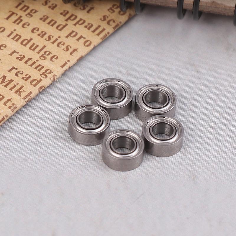 5Pcs Mr63Zz Bearing 3X6X2.5Mm Abec 7 Quality High-Speed Mr63 Zz Miniature Steel Ball Bearings For Fishing Reel