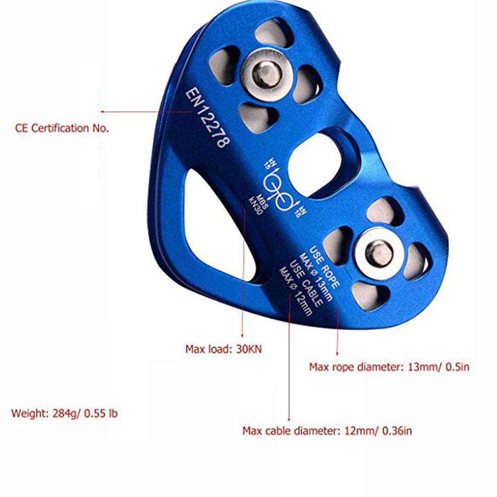 Mountaineering Pulley Aviation Aluminum Outdoor Climbing Machinery
