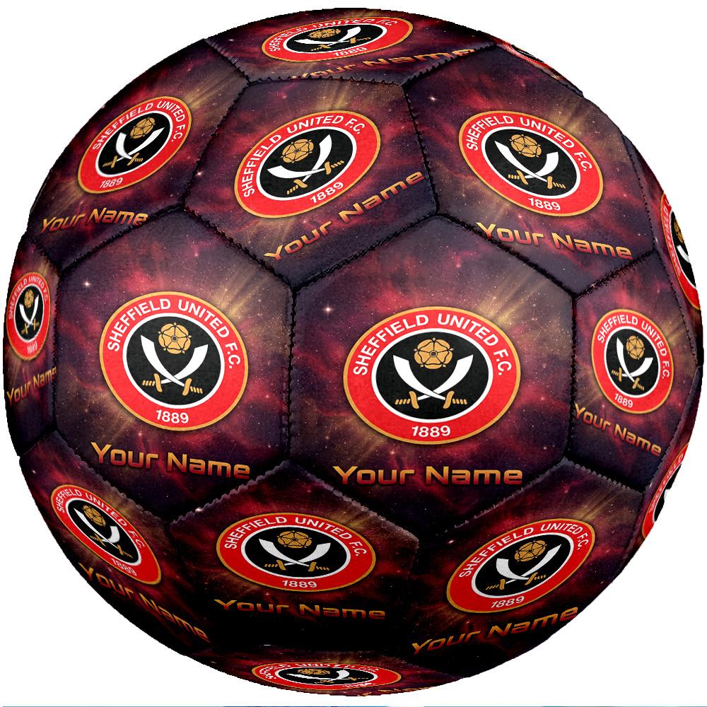 Sheffield United FC Fashion Size 5 Football Wearproof Non‑Slip Soccer Ball For Sports Training Entertainment Use