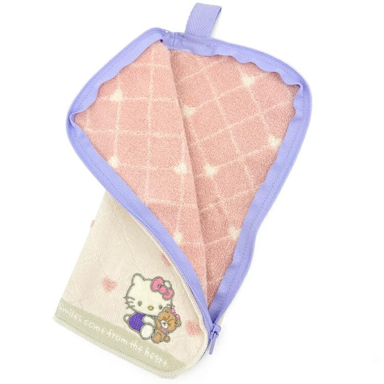 Sanrio Characters Dot Pouch Hello Kitty