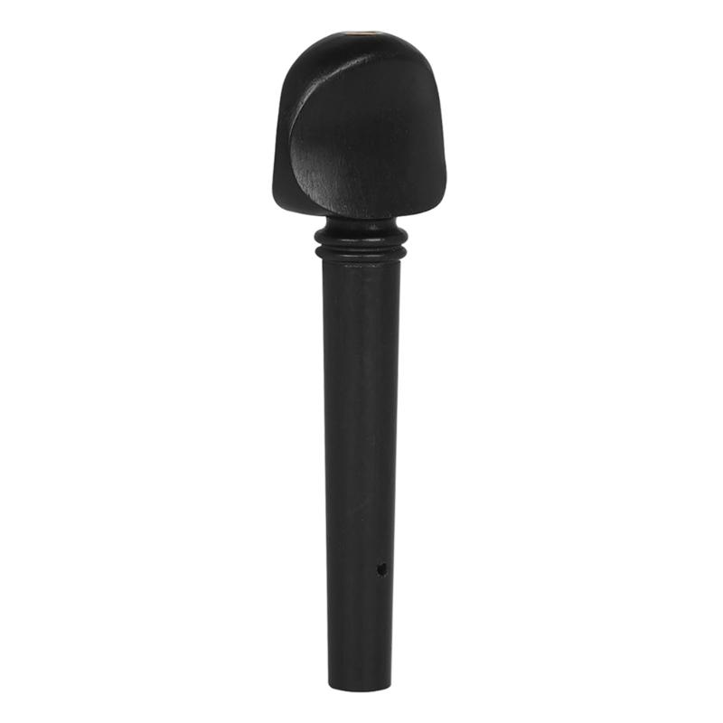 4Pcs Ebony Wood Viola Tuning Peg Tuner Viola Pegs Viola Shaft Handle Musical Intruments Parts & Accessories Enduring