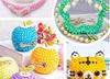 Acryl 24-Fächer Perlen-Set für DIY Armband und Schmuckherstellung