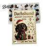 Niedliche Tier-Spielzeugsammlung 2026 Eule/Hund Adventskalender, 24 Tage Countdown bis Weihnachten mit Mini-Miniatur-Set Figuren-Ornamenten, PVC Sammlerstück