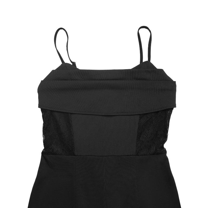 TIFICY Women's Fashion Casual Summer Spring Solid Color Print Sleeveless Suspenders High Waist Trousers Jumpsuits & Rompers