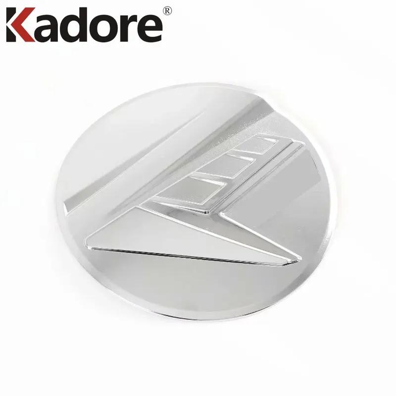 For Hyundai Elantra Avante Carbon Fiber Car Fuel Gas Tank Cover Trim Oil Filler Cap Frame Overlay Accessories