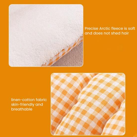 Cat Nest Bed Winter Warm Pet Cave Indoor Cats Padded House Tent Soft Plush Pet Bed Removable Washable for Cats And Puppies