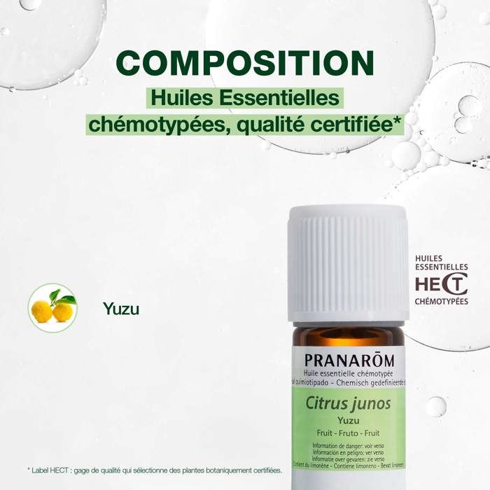Pranarom Huile Essentielle Yuzu 5ml