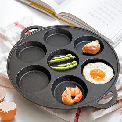 Ei Braten Pan Unterteilt Grill 7 Tasse Kochgeschirr Burger Eier Pfannkuchen Maker Omelett für