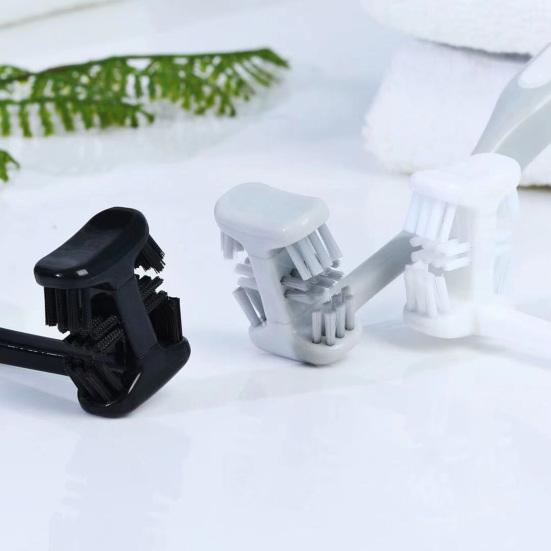 Yousheng Toothbrush 6 Sides All Rounded Ergonomics Handle Family Adult Soft Fur Comfortable Tooth Care Brush for Unisex