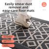 Entrance Door Mat for Hallway Skin-Friendly Polypropylene Woven Carpet Texture Anti-Slip Dustproof Durable & Safe Floor Rug
