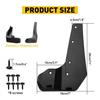 Car Front Rear Mud Flaps Splash Guard Mudguard Fenders For HONDA CIVIC HATCHBACK
