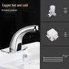 Smart Automatic Infrared Dual-Temperature Faucet for Hands-Free Washing