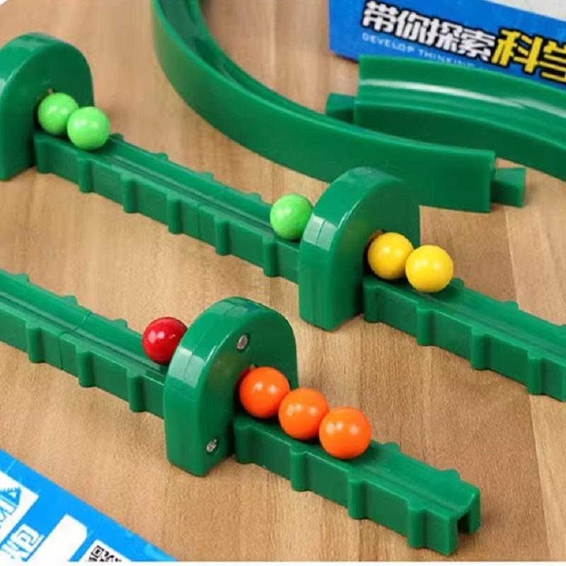 Physics Experiment Learning Kit Diy Magnetic Building Blocks Stem Launcher Toy Educational Gift For  Science Education