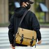 Men's Canvas Shoulder Bag Large Capacity Crossbody Bag