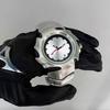Men's Y2K Unique Blade Fashion Stainless Steel Black Blue Luxury Top Analog Quartz Waterproof Dress Wristwatches