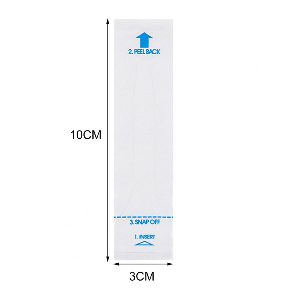 100Pcs Thermometer Film Safe Probe Covers Disposable Clean Keeping Digital Thermometer Film Sleeve Oral Thermometer Mouth Cover