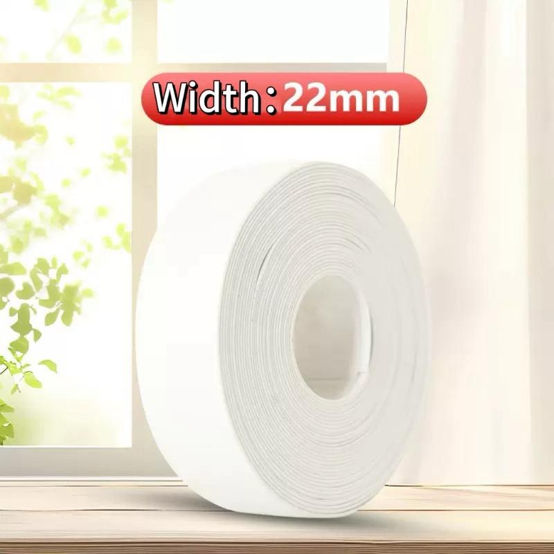 

Waterproof Sealing Tape PVC Self Adhesive Bathroom Bath Wall Glue Sticker Kitchen Sink Caulk Mold Proof Seal Covering Tape Strip 1m