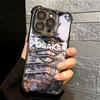 Osaka Tokyo Japan Scenery Plating Phone Case For Iphone 16 17 Pro Max Air 16E 14 15 Plus 12 13 Mini Anti-Fall Airabag Cover
